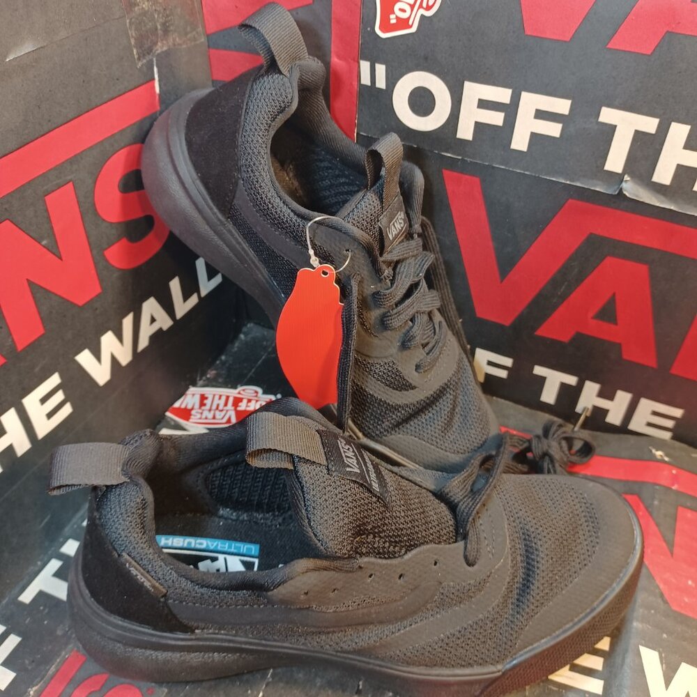 Vans Men's 5.5/Women's 7 UltraRange Rapidweld Triple Black VN0A3MVUBKA - Picture 7 of 12